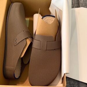 Rothy's Men's Taupe Slip-On Loafers